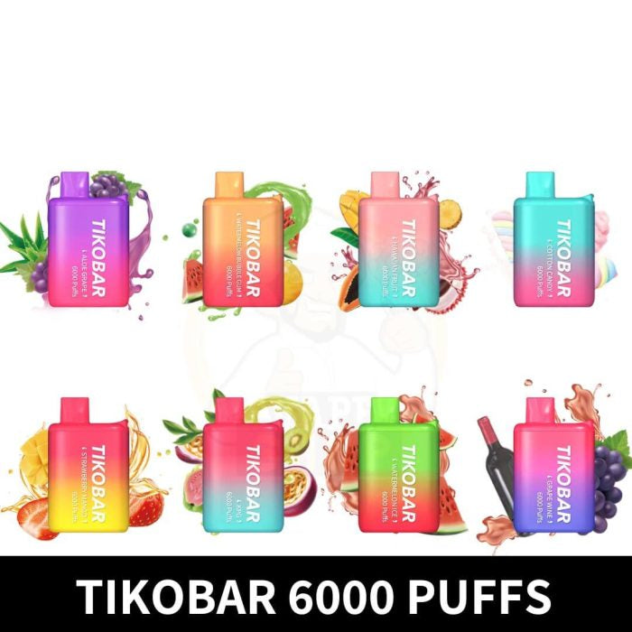 Tikobar 6000 Puffs Disposable Vape