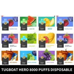 Tugboat Hero 8000 Puffs Disposable Vape
