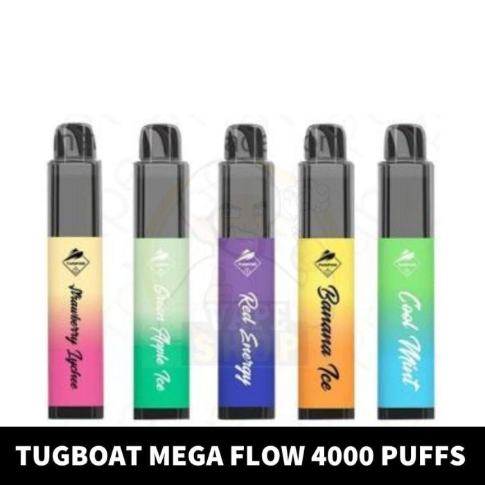 Tugboat Mega Flow Disposable Vape 4000 Puffs