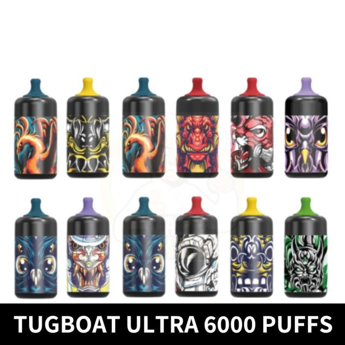 Tugboat Ultra Rechargeable Disposable Kit 6000 Puffs 15ml