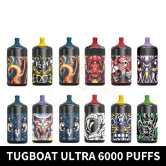 Tugboat Ultra Rechargeable Disposable Kit 6000 Puffs 15ml