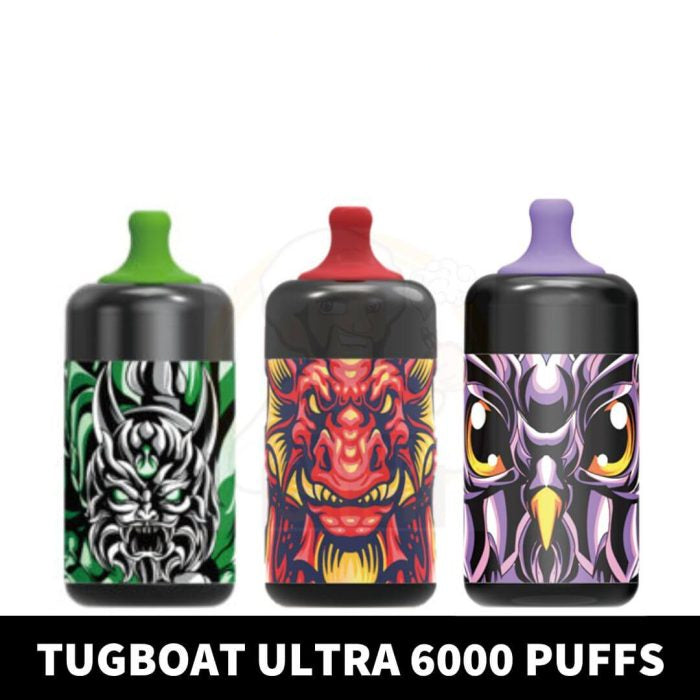 Tugboat Ultra Rechargeable Disposable Kit 6000 Puffs 15ml