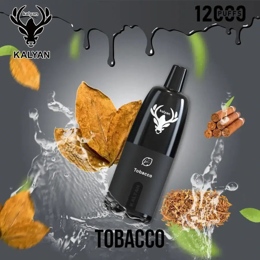 Tobacco  - Kalyan Pro 12000 Puffs Disposable Vape 50mg in Dubai, UAE