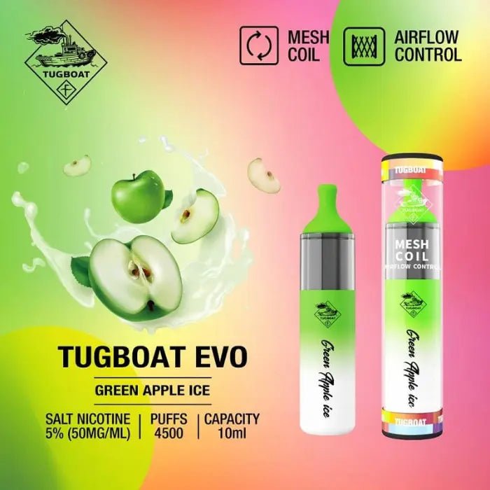 Tugboat EVO 4500 Puffs Disposable Vape