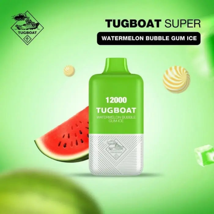TugboatSuper12000Puffs-WatermelonBubbleGumice