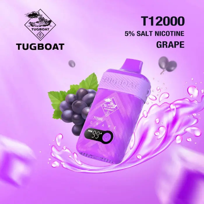 Tugboat T12000 50Mg Rechargeable Vape in Dubai