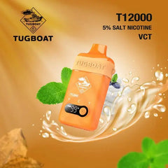 Tugboat T12000 50Mg Rechargeable Vape in Dubai