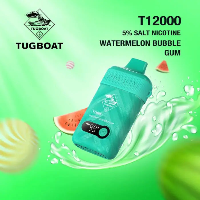 Tugboat T12000 50Mg Rechargeable Vape in Dubai