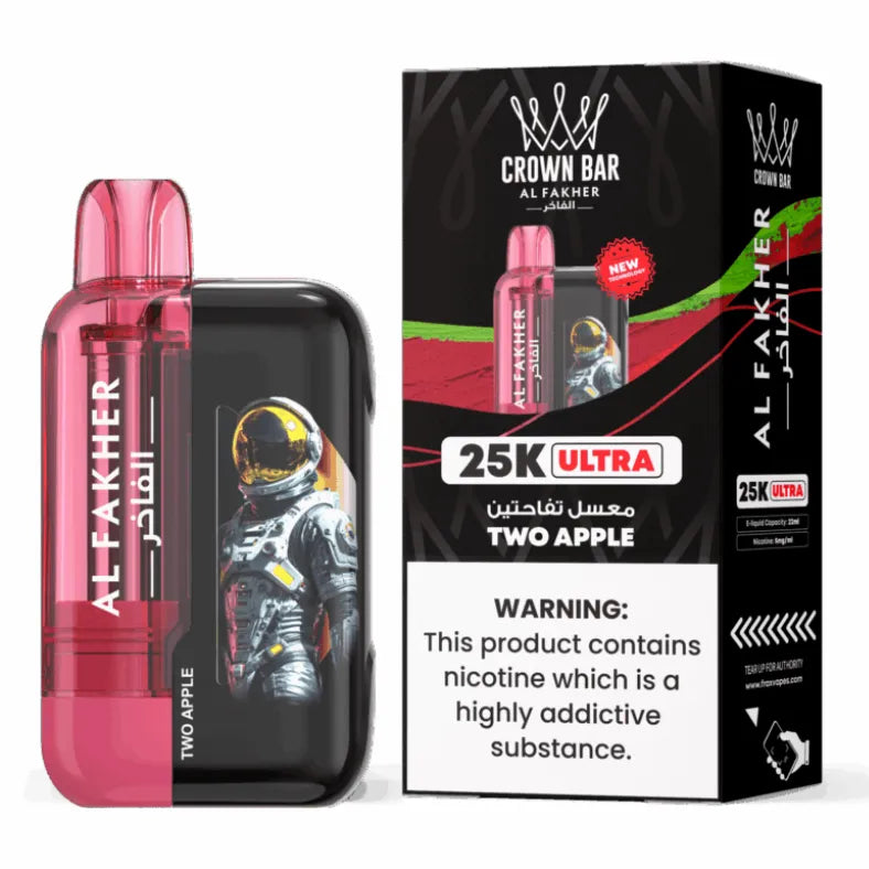 Two Apple - Al Fakher 25K Ultra 25000 Puffs Disposable Vape in Dubai, UAE
