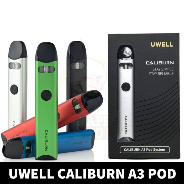 Uwell Caliburn A3 Pod System Rechargeable Vape