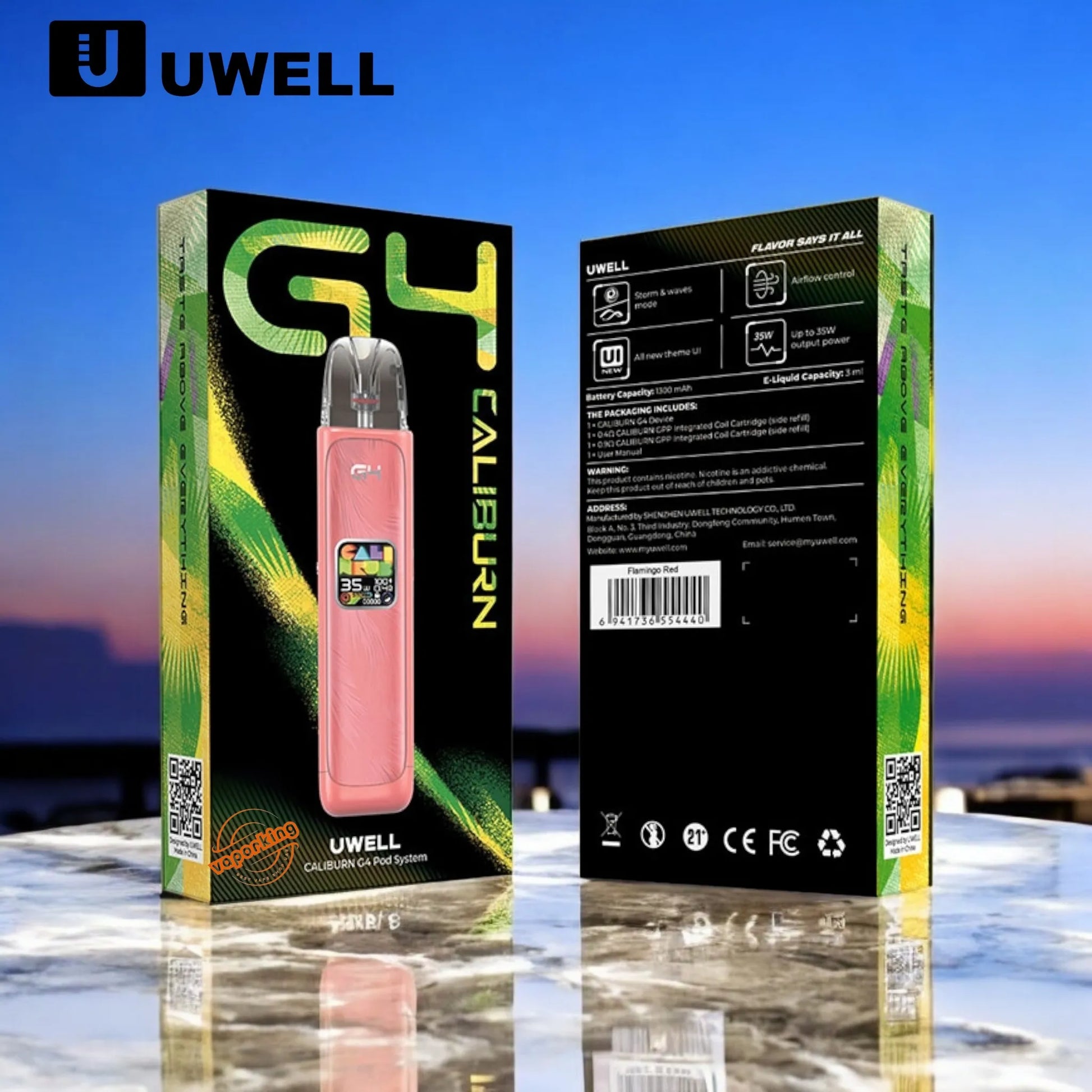 Uwell Caliburn G4 Pod Kit In UAE