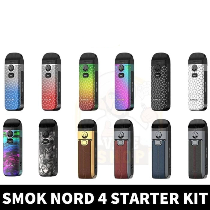 SMOK Nord 4 Starter Kit Vape Pod (Leather Series)