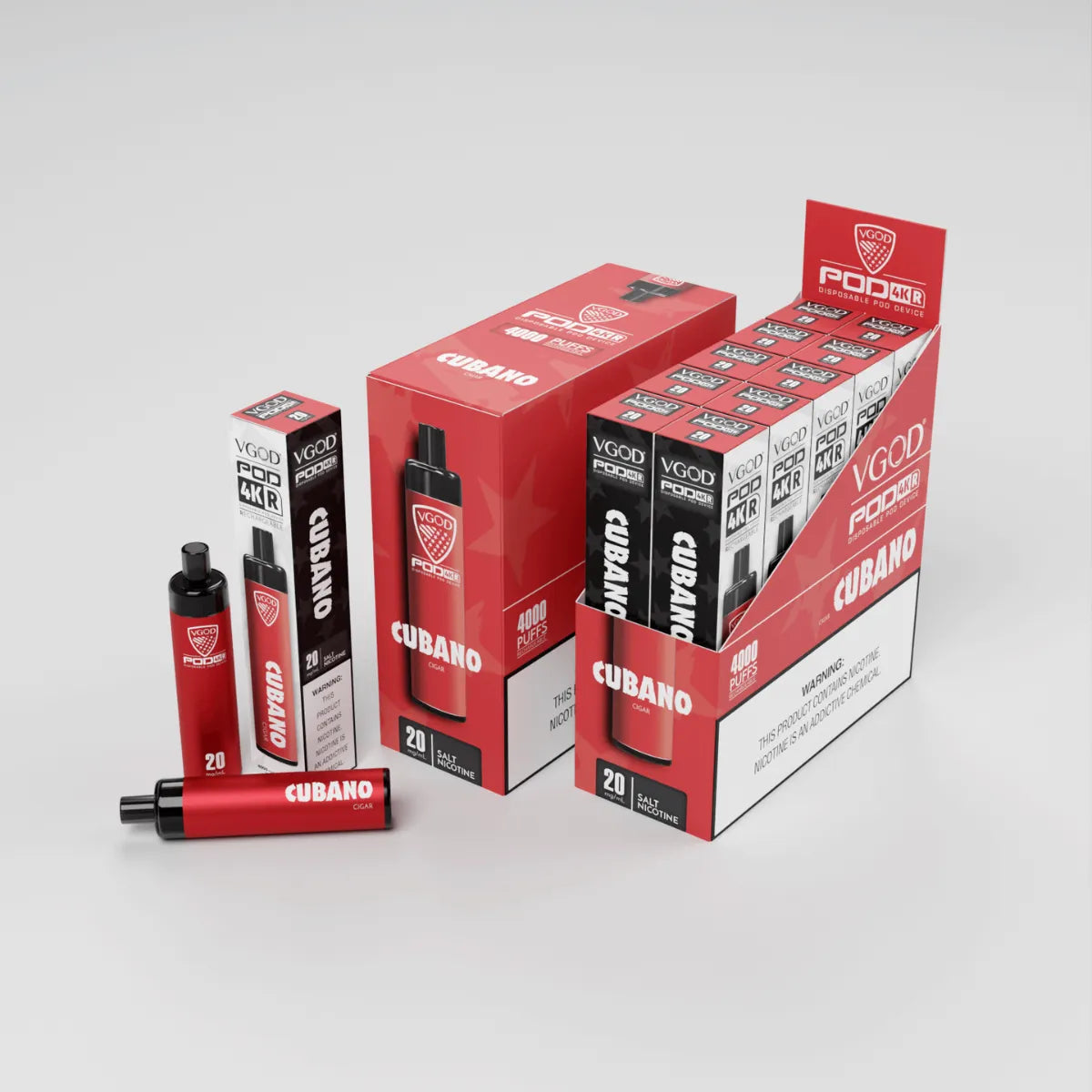 VGOD Pod 4k 4000 Puffs Disposable Vape In Dubai