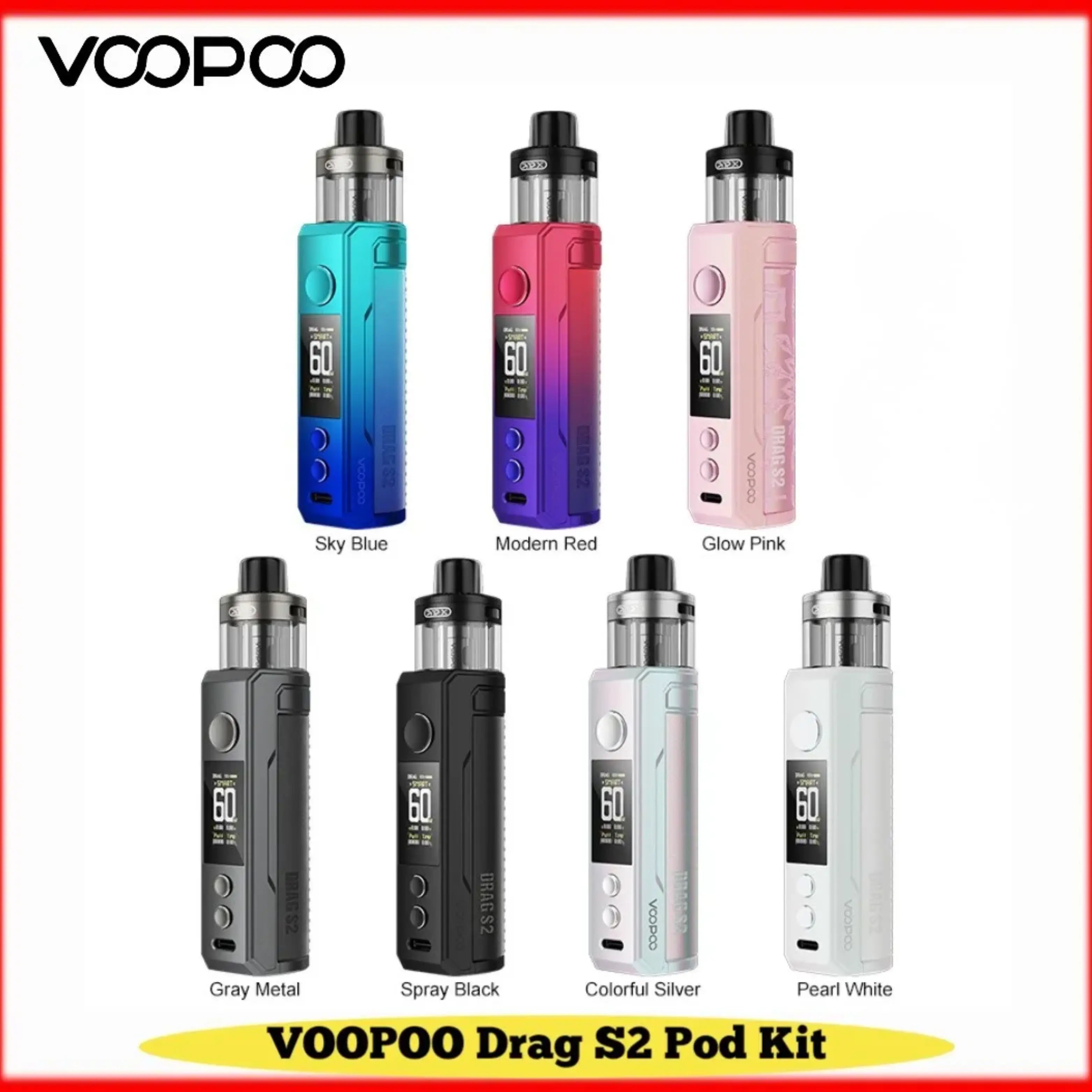 VOOPOO Drag S2 Pod Kit 60W In UAE