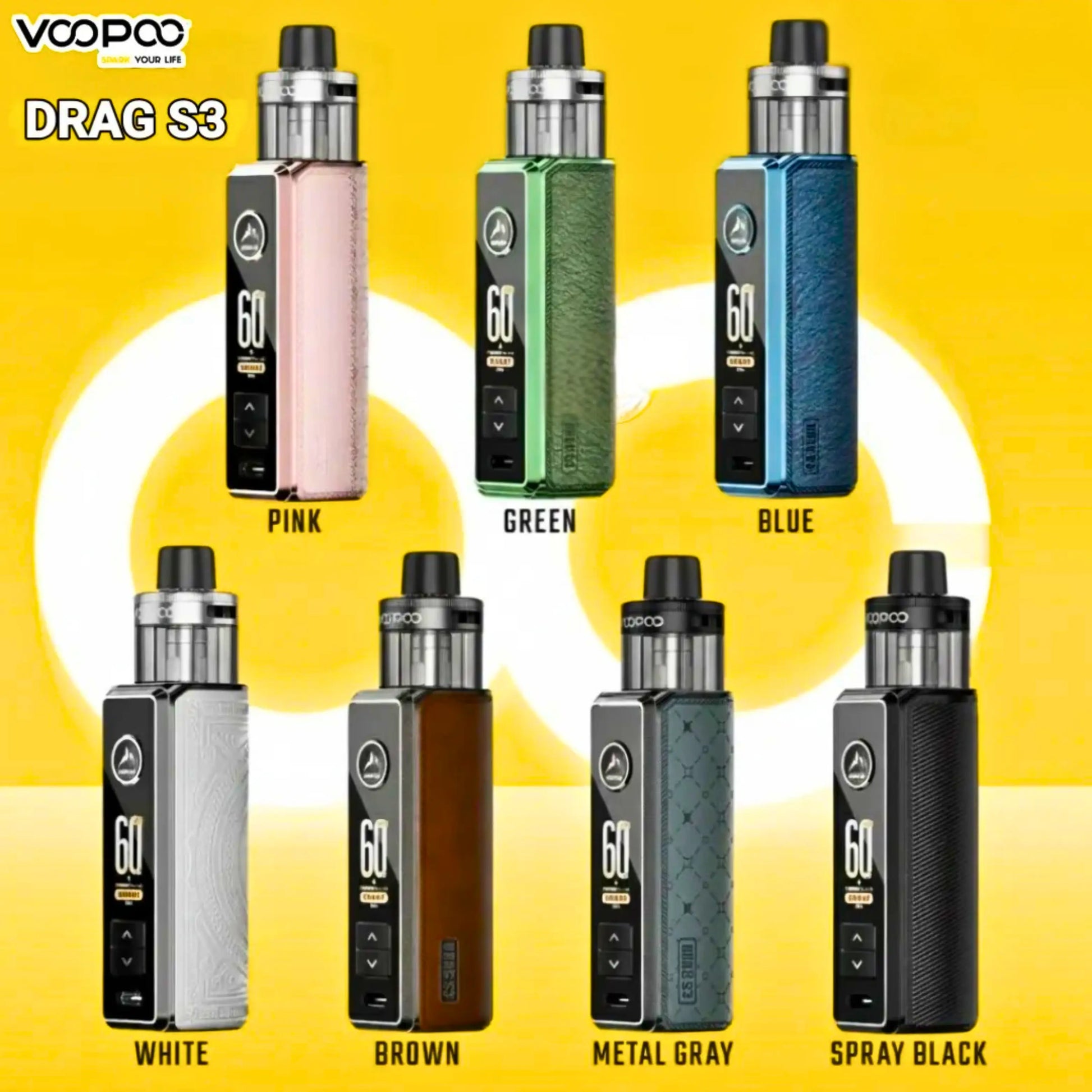 VOOPOO Drag S3 Kit 60W In Dubai, UAE