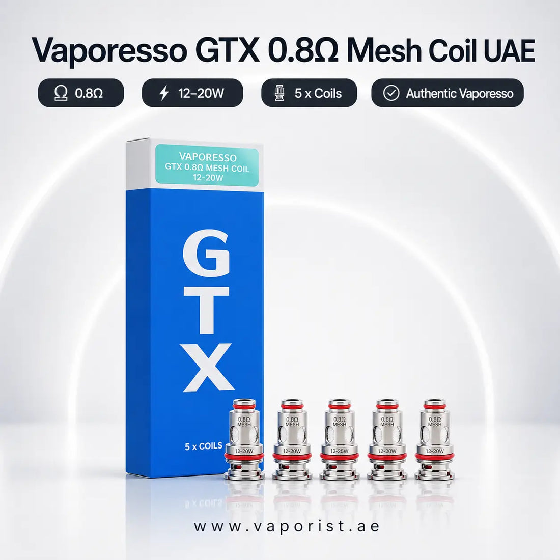 Vaporesso GTX Coil Series UAE