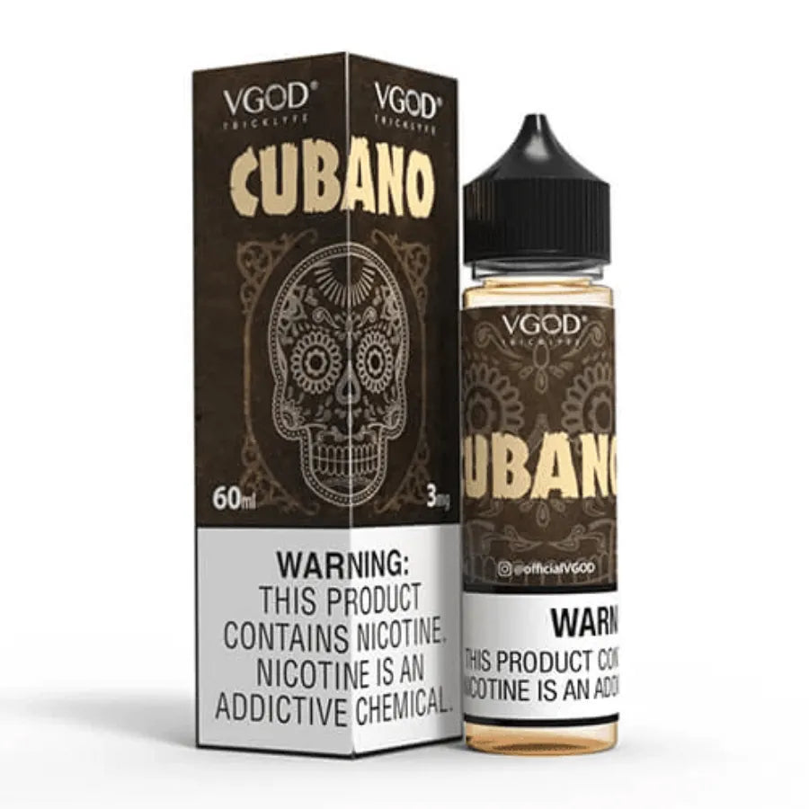 Vgod 60ml E-Liquid 3MG -Cubano 