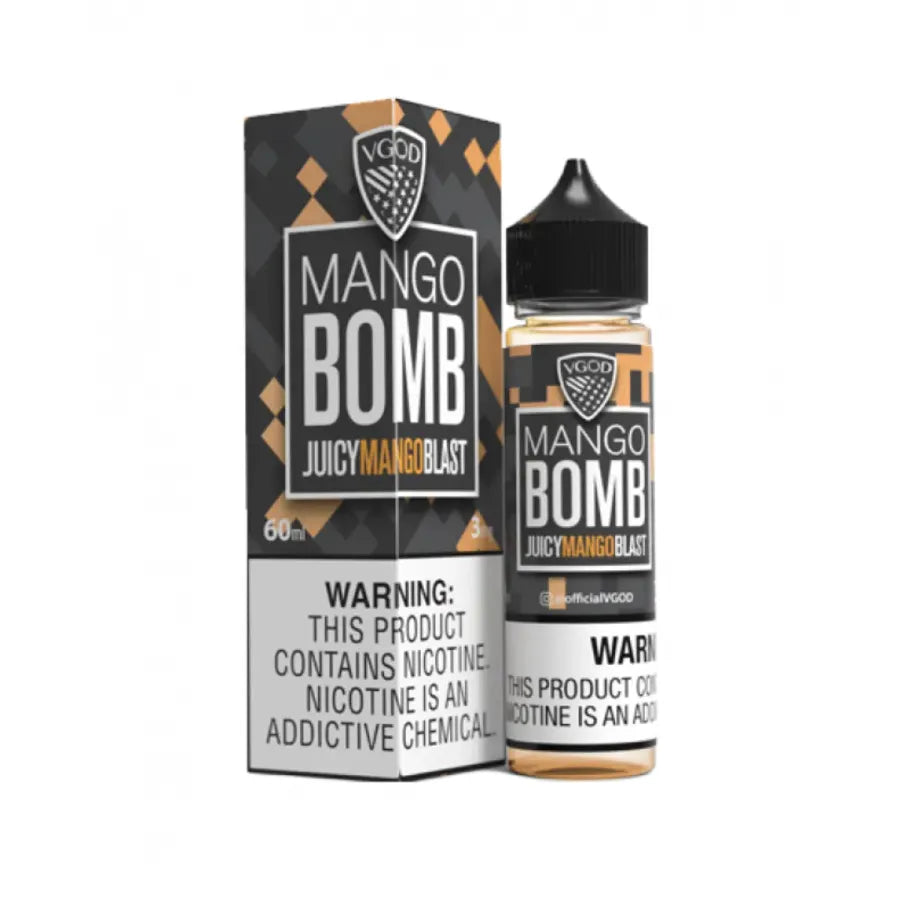 Vgod 60ml E-Liquid 3MG -Mango Bomb