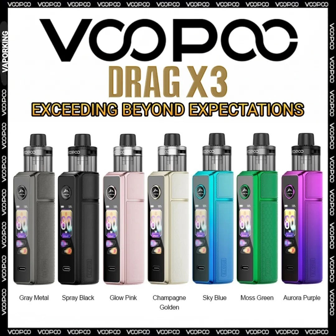 VooPoo Drag X3 Kit 80w In Dubai
