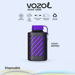 VOZOL GEAR 5% NICOTINE 10000 PUFFS DISPOSABLE VAPE