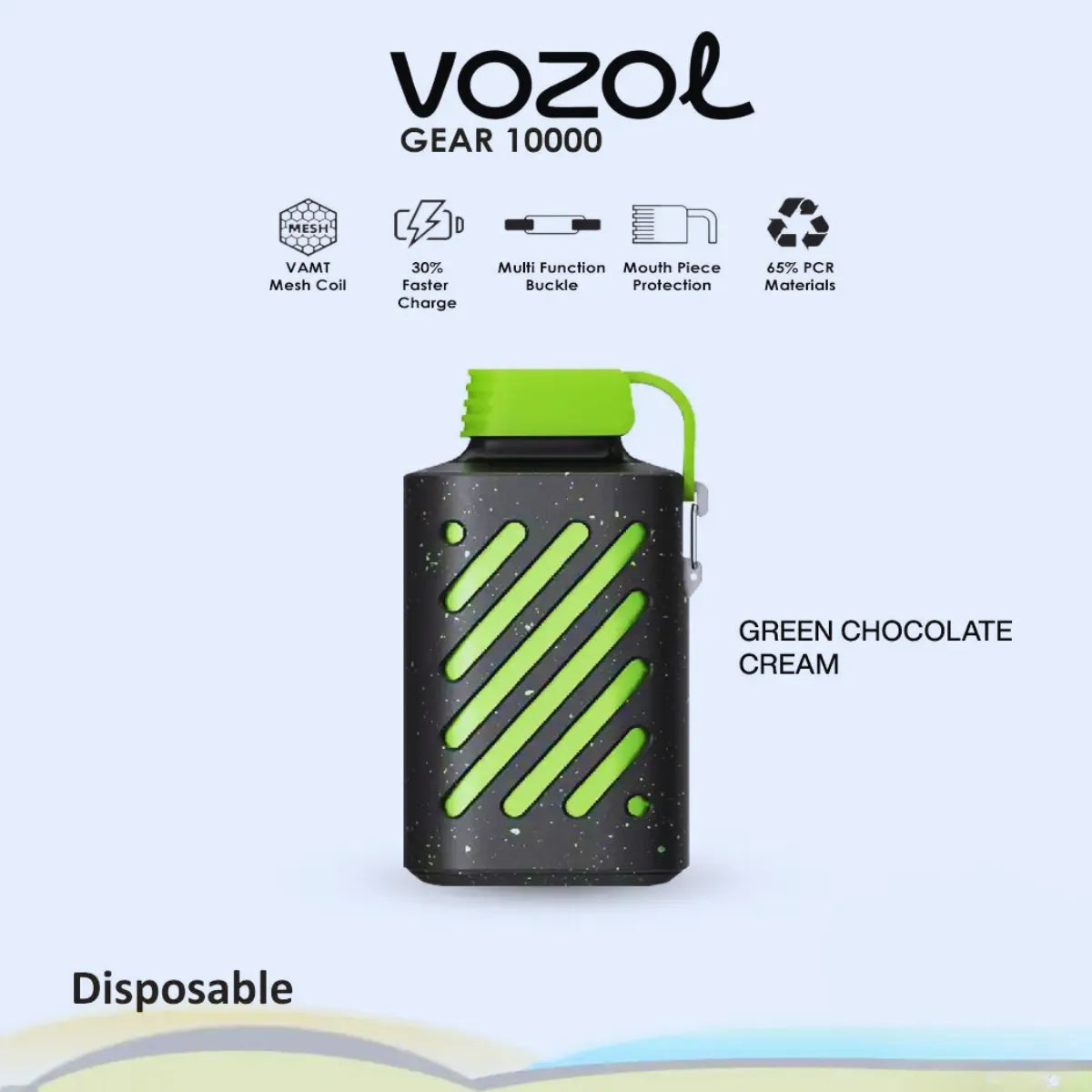 VOZOL GEAR 5% NICOTINE 10000 PUFFS DISPOSABLE VAPE