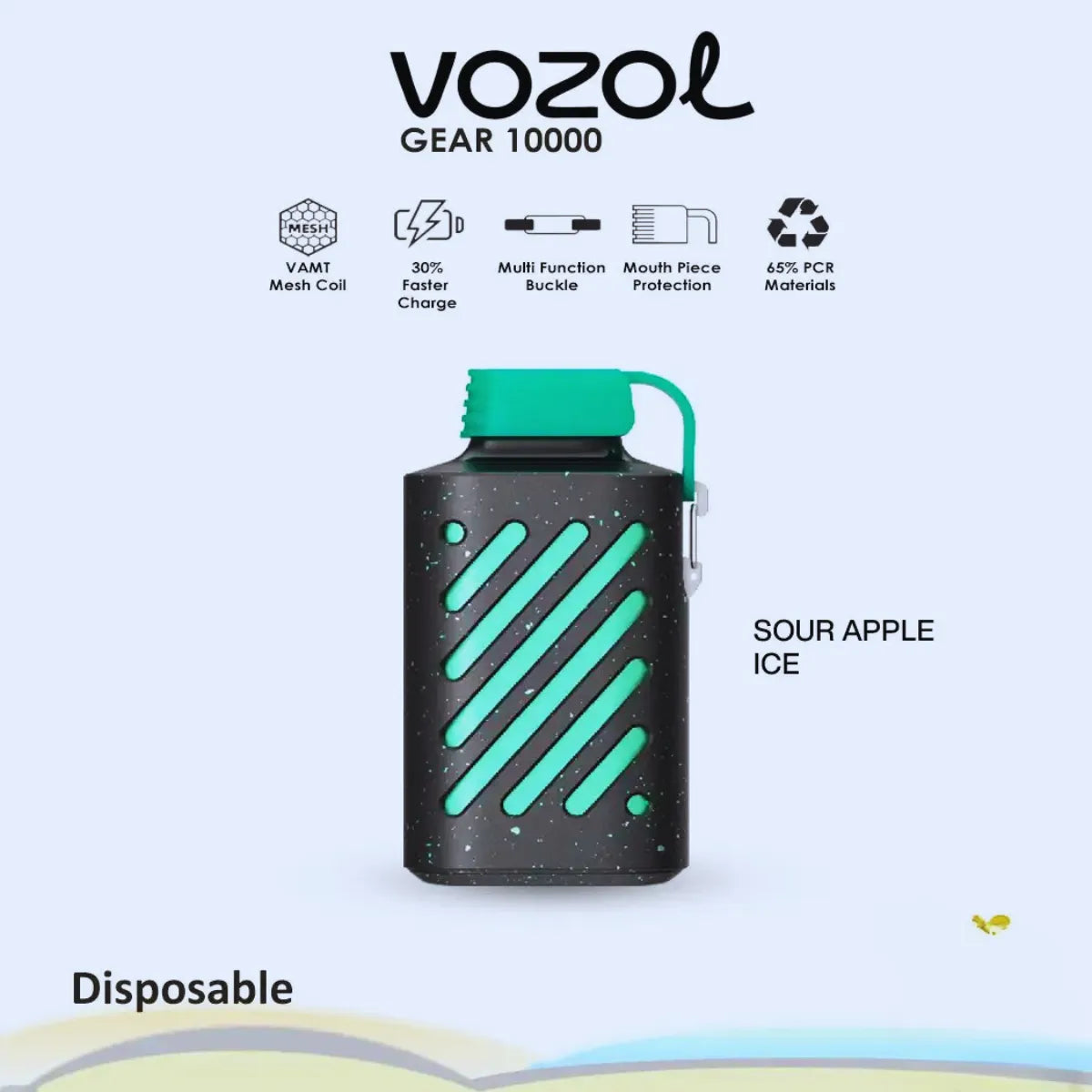 VOZOL GEAR 5% NICOTINE 10000 PUFFS DISPOSABLE VAPE