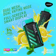 Vozol Gear Power 20000 Puffs Disposable Vape In Dubai