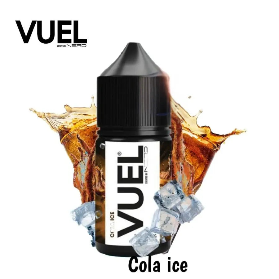 Cola Ice  - VUEL Nerd Salt-Nic 30ml E-juice Created by Fraxlabs Nerd In Dubai, UAE 