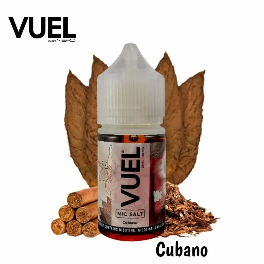 Cubano -  - VUEL Nerd Salt-Nic 30ml E-juice Created by Fraxlabs Nerd In Dubai, UAE 