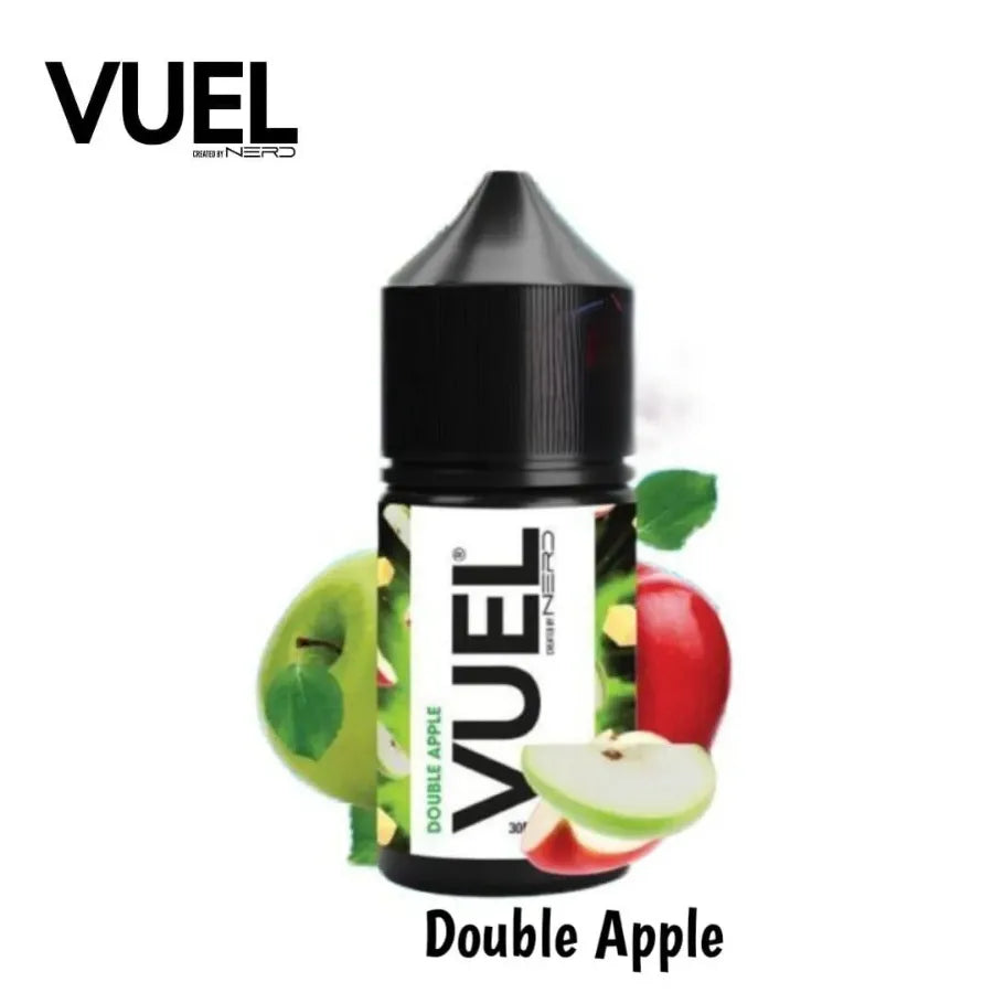 Double Apple  - VUEL Nerd Salt-Nic 30ml E-juice Created by Fraxlabs Nerd In Dubai, UAE 