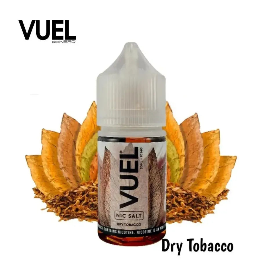 Dry Tobacco  - VUEL Nerd Salt-Nic 30ml E-juice Created by Fraxlabs Nerd In Dubai, UAE 