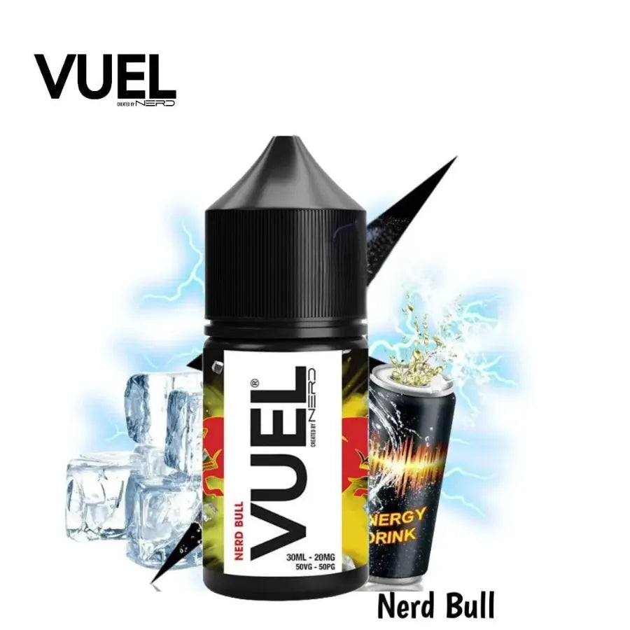 Nerd Bull  - VUEL Nerd Salt-Nic 30ml E-juice Created by Fraxlabs Nerd In Dubai, UAE 