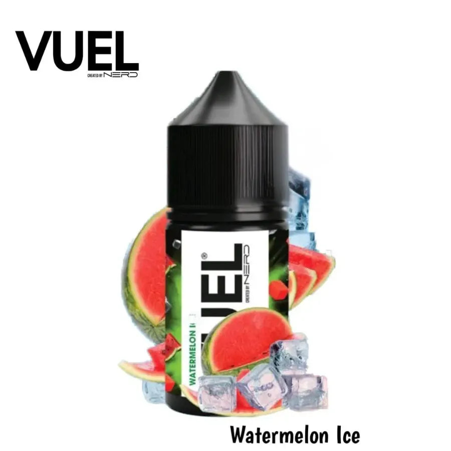 Watermelon Ice  - VUEL Nerd Salt-Nic 30ml E-juice Created by Fraxlabs Nerd In Dubai, UAE 