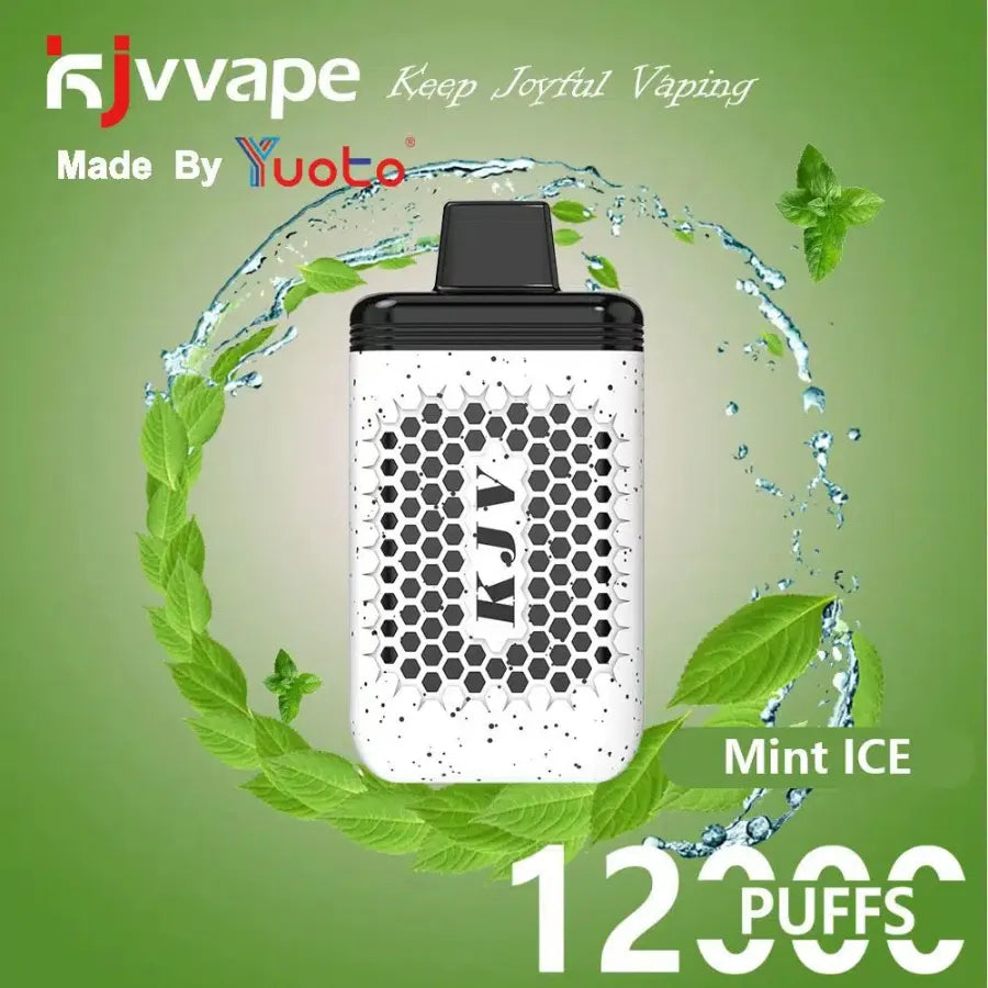 Mint Ice  - YUOTO KJV 12000 Puffs Disposable Vape 50mg in Dubai, UAE