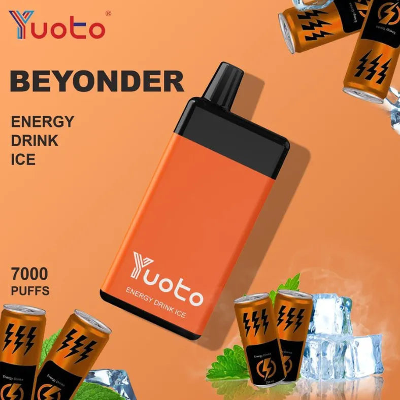 Energy Drink - Yuoto Beyonder 7000 Puffs Disposable Vape
in Dubai UAE
