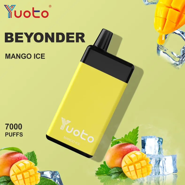 Mango Ice- Yuoto Beyonder 7000 Puffs Disposable Vape
in Dubai UAE