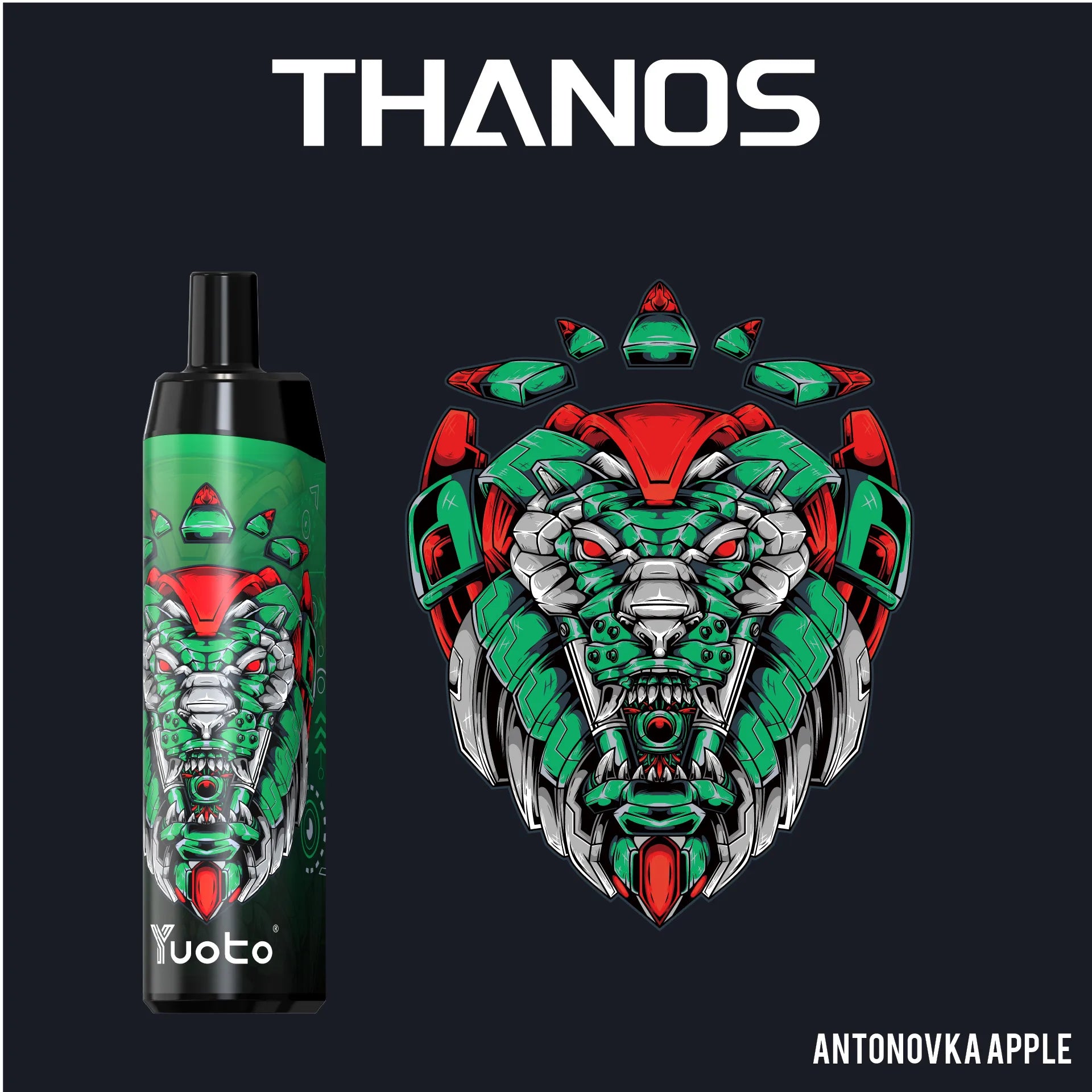 YUOTO THANOS 5000 PUFFS DISPOSABLE VAPE