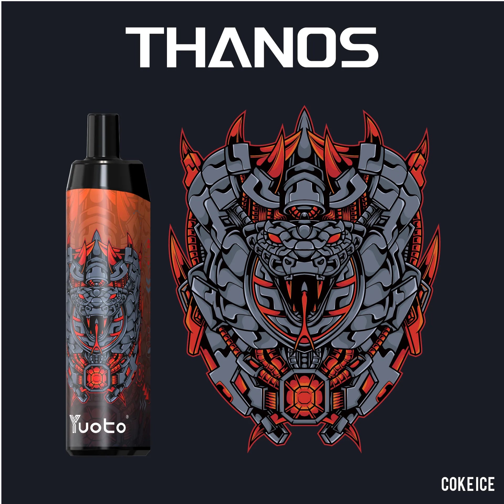 YUOTO THANOS 5000 PUFFS DISPOSABLE VAPE