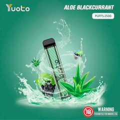 YUOTO XXL Disposable Vape 2500 Puffs Dubai