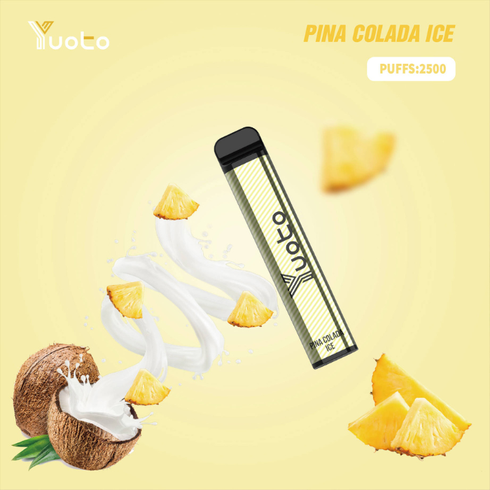 YUOTO XXL Disposable Vape 2500 Puffs Dubai