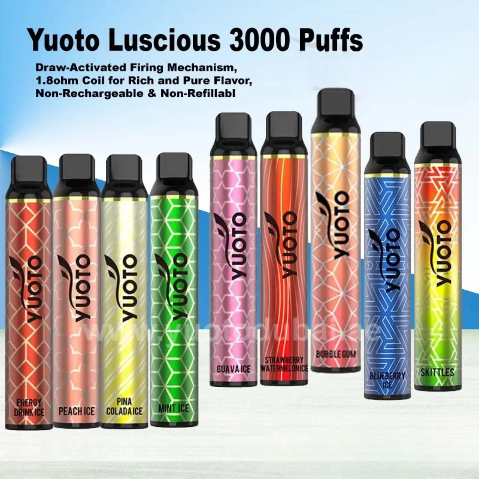 Yuoto Luscious Disposable Vape