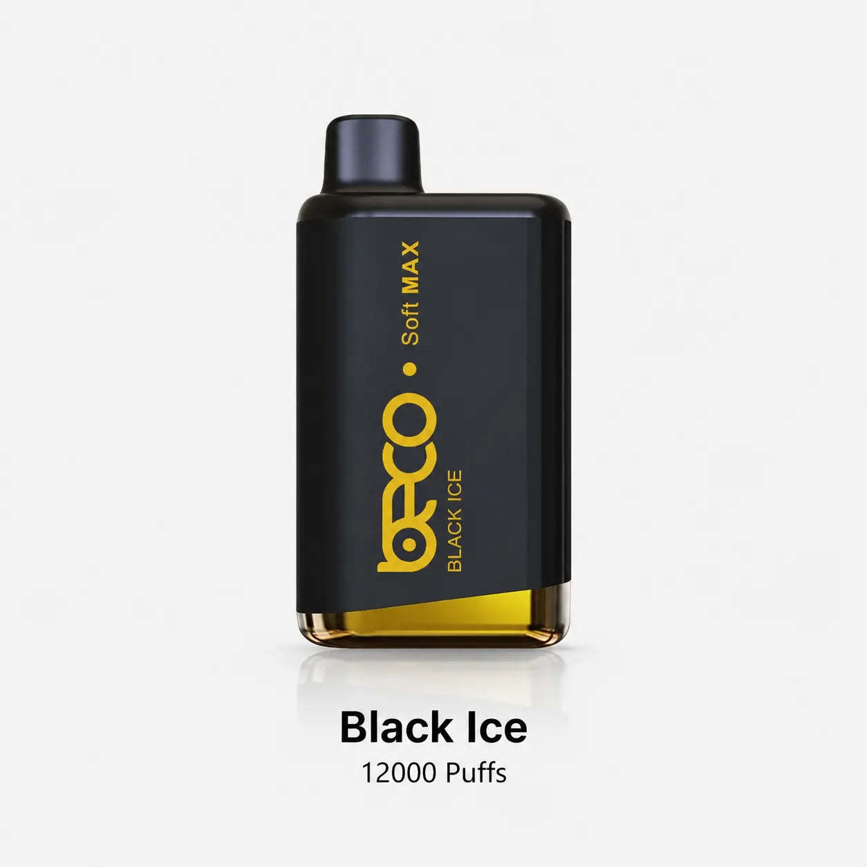 Beco Soft Max 12000 Puffs Black Ice disposable vape device