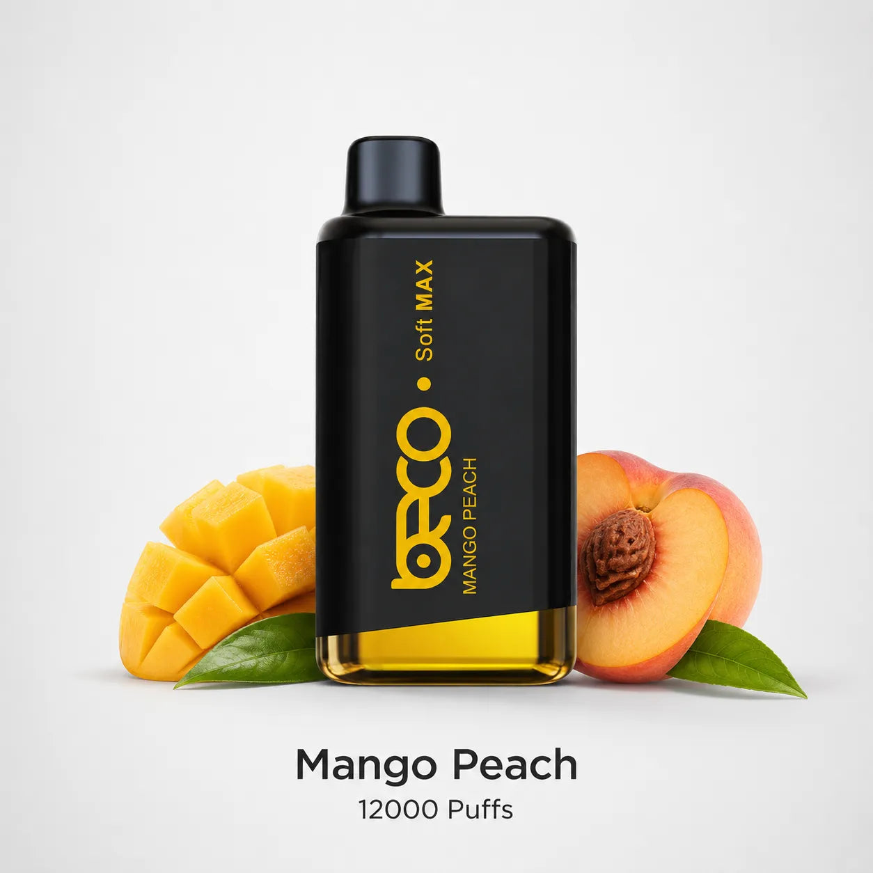 Beco Soft Max 12000 Puffs Mango Peach disposable vape device