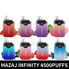 Mazaj Infinity Disposable 4500 Puffs 5% Rechargeable Vape