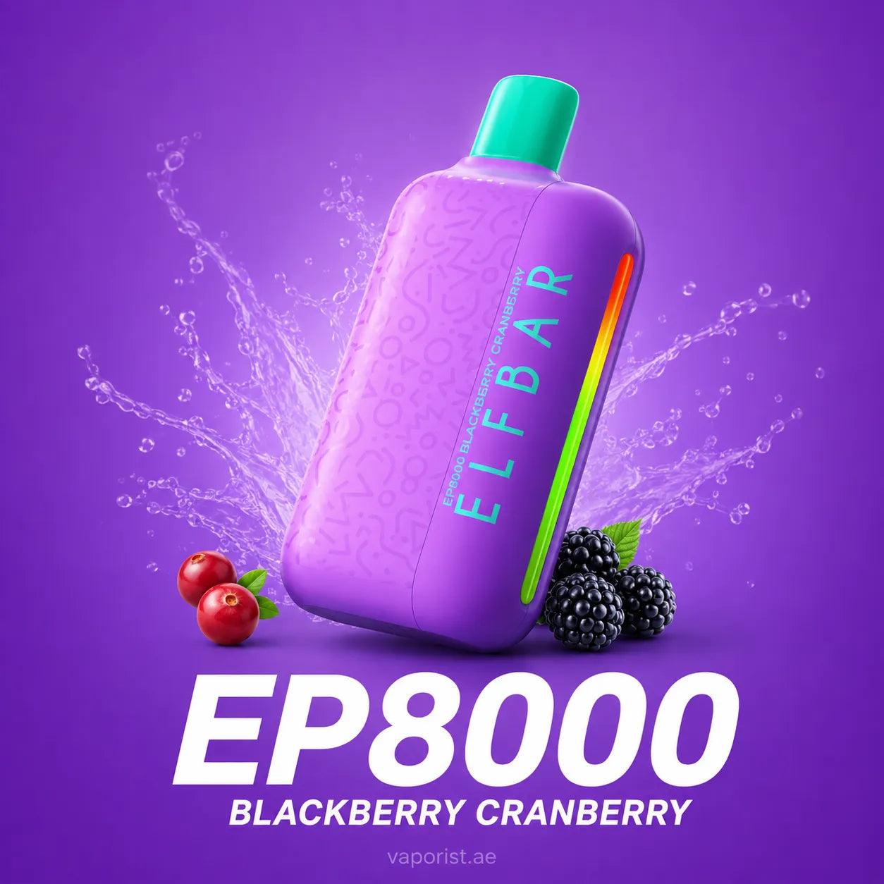  efbar ep8000 blackberry cranberrry  in dubai