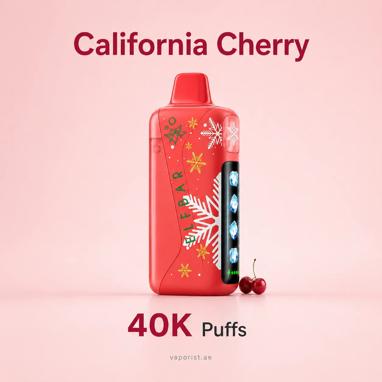 Elf Bar Ice King Pro 40000 Puffs California Cherry vape
