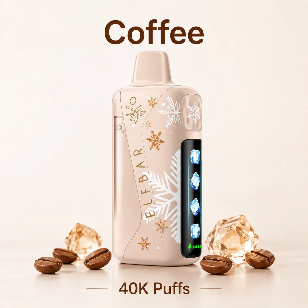 Elf Bar Ice King Pro 40000 Puffs Coffee flavour disposable vape