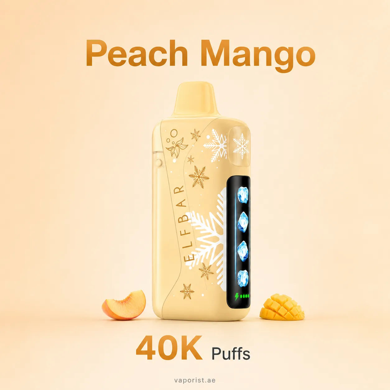 Elf Bar Ice King Pro 40000 Puffs Peach Mango vape