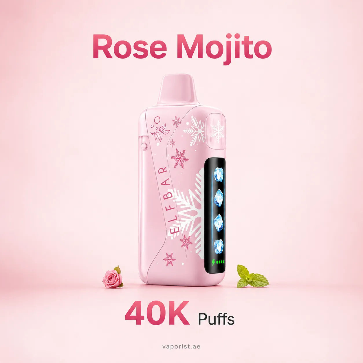 Elf Bar Ice King Pro 40000 Puffs Rose Mojito vape