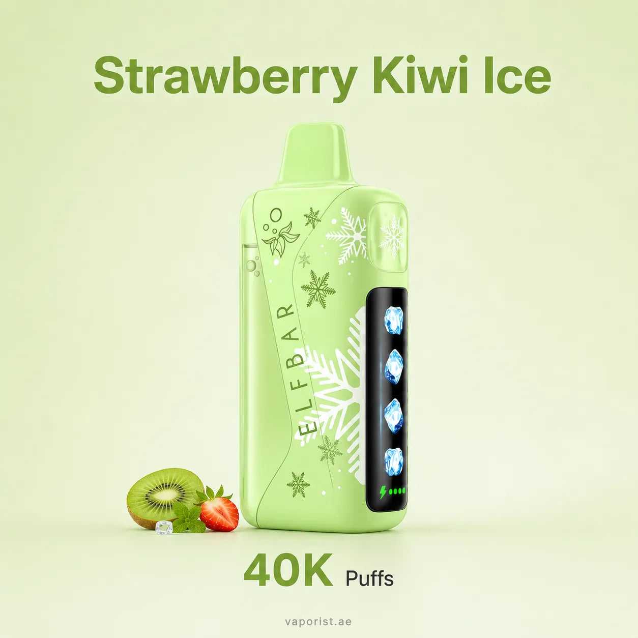 Elf Bar Ice King Pro 40000 Puffs Strawberry Kiwi Ice vape